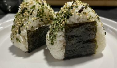 Beef-Stuffed Onigiri