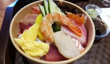 Deluxe Chirashi from Ai Sushi Markham