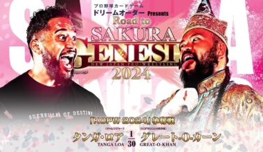 NJPW Road To Sakura Genesis Results – March 31st, 2024