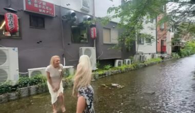 Instagrammer dips her feet in Takase River, Kiyamachi…thoughts?