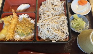 Soba & Ten-don Lunch Set