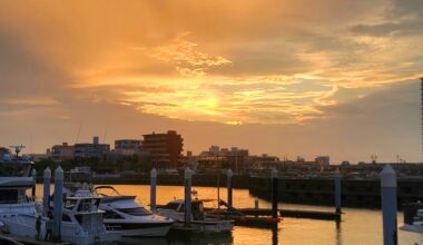 Another beautiful Okinawa sunset!