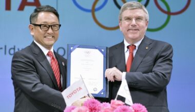 Toyota to end top-tier Olympic sponsorship contract after Paris Games