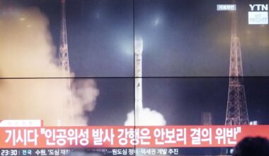 North Korea Satellite Launch Ends in Failure Due to Suspected Engine Problem