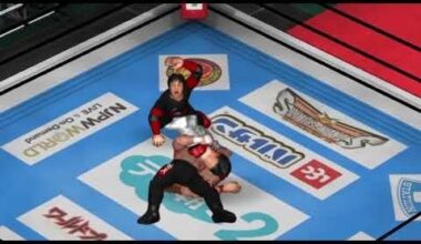 I recreated Jon Moxley vs Tetsuya Naito on Fire Pro Wrestling World