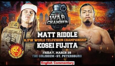 FULL MATCH! Matt Riddle vs Kosei Fujita｜NJPW WORLD TV CHAMPIONSHIP MATCH｜#MLW 3/29/24