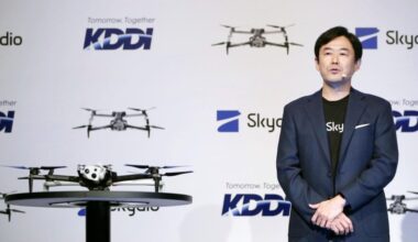 KDDI to deploy drones at 1,000 Japan locations to aid disaster relief