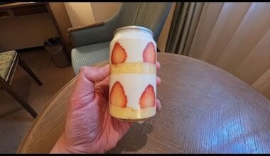 Cake in a can from Sapporo