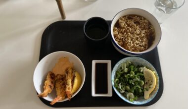 Tried to set my food up in the japanese Way