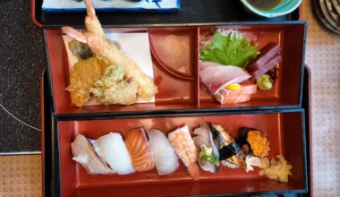 Can you name every type of sushi in this picture?