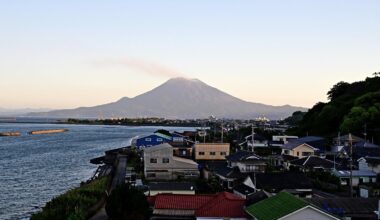 Sakurajima this morning