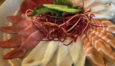 The dreaded thin cut sashimi