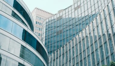 Reflections and textures in Ginza