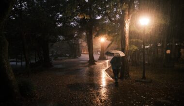 Rainy day in Kanazawa