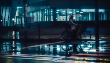 late rain in Osaka