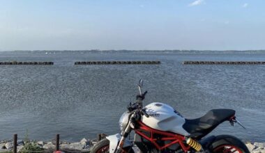 Kasumigaura, the 2nd largest lake in Japan. Ibaraki