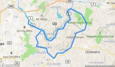 Need suggestions for a short motorcycle trip near Kyoto