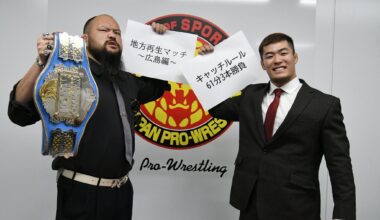 King Of Pro-Wrestling stipulations set forth by Yuya Uemura and Great O’Khan