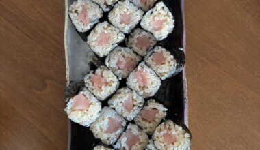 Made some tuna rolls