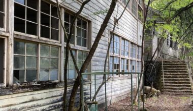 Ghost town’s abandoned school, Chichibu