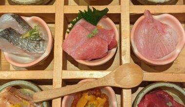 Mini Chirashi Bowls - Sasa SF, CA