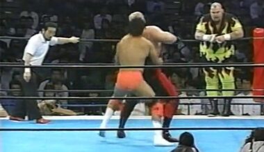 Big Van Vader & Bam Bam Bigelow vs. Keiji Mutoh & Hiroshi Hase (5/1/92)