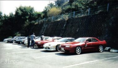 2001 Yokohama (my 1st trip) car meet up, drifting and tuning shop