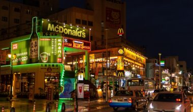 Rainy day in Naha, Okinawa