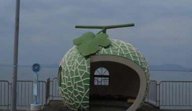 Melon bus stop, Nagasaki