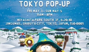 Any South Park fans here? 👋 They're doing a pop-up in Tokyo this weekend!