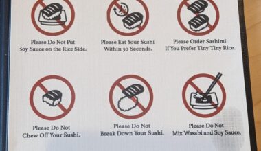 My Local Spot's Rules on Sushi Etiquette