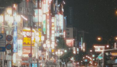 [OC] Tokyo nights, Tokyo lights