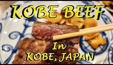 Eating the World's Famous Kobe Beef in Kobe, Japan!