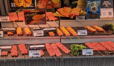 Teppan-yaki Jūjū at Tsukiji Outer Market in Tokyo