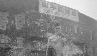 Unknown photos of Japan's Koshien Stadium under GHQ occupation found