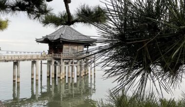 Ukimidō Floating Hall (Lake Biwa)