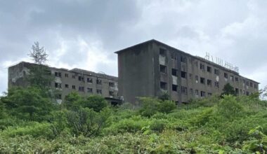 Matsuo sulfur mine ghost town, Iwate