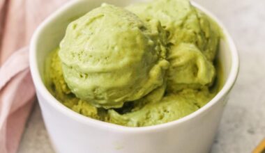 Matcha Green Tea ice cream is one of my all time favorite flavors of ice cream.