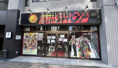 Found the NJPW store in Tokyo