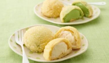 Ice cream tempura