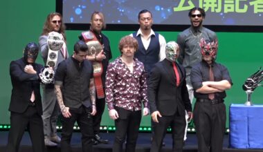 NJPW BOSJ 31 Press Conference - Fashion Showcase