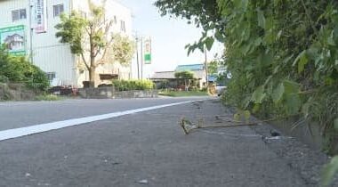 High school girl dies after colliding with a car on the way to school, Maebashi, Gunma.