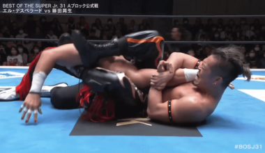 [NJPW BoSJ 31 Day 2 SPOILERS] Kosei Fujita shows the culmination of what he's learned with an insane sequence against El Desperado
