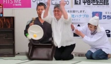 Annual Table Flipping Contest held in Iwate, Japan