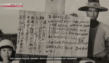 'Gandhi of Okinawa's' non-violent resistance resonates decades later | NHK WORLD-JAPAN News