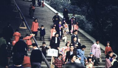 I recently digitized 35mm slides of my Great Uncle in Japan 1952-53
