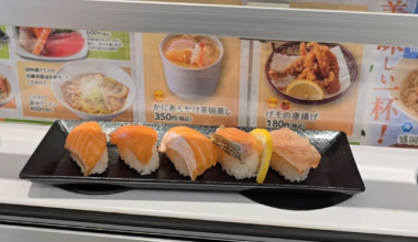 Conveyor Belt Sushi Uobei ota city Gunma prefecture