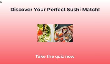 Find out which sushi best matches your personality in this quiz