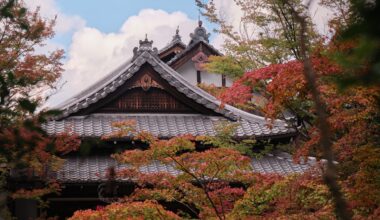 Tenjuan temple garden, Kyoto