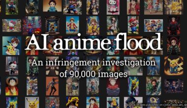 AI anime flood - An infringement investigation of 90,000 images